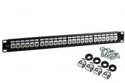 EOL Patch panel utp cat.6 24 ports pgf-6utp24-b0