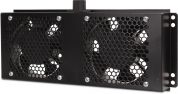 Panel of 2 fans for standing cabinets